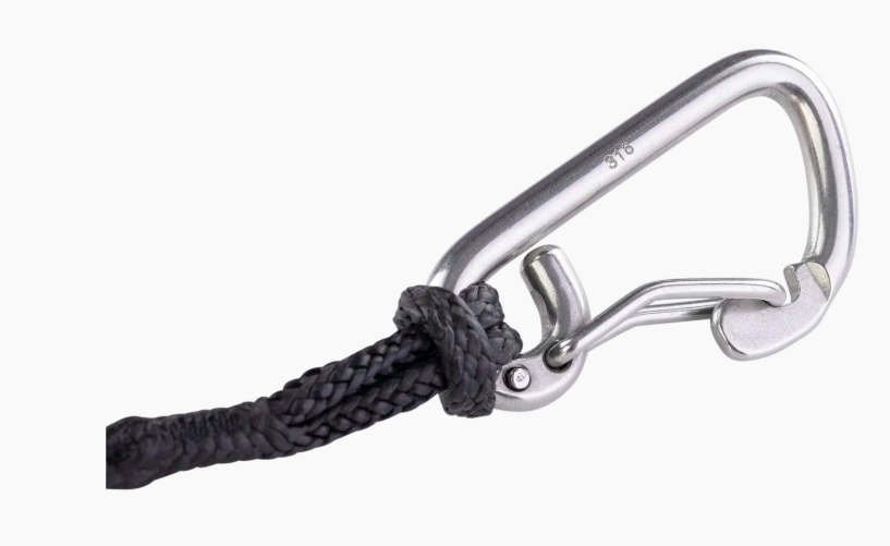 ION WAIST BELT LEASH CORE DYNEMA CARABINER WING FOIL