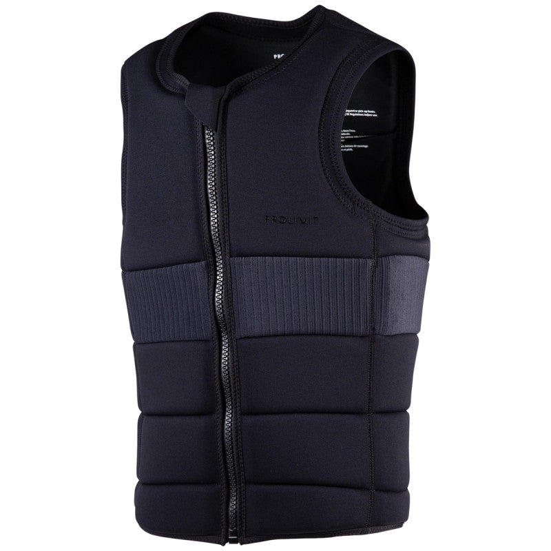 PROLIMIT PREDATOR FULL PADDED IMPACT VEST FRONTZIP BLACK