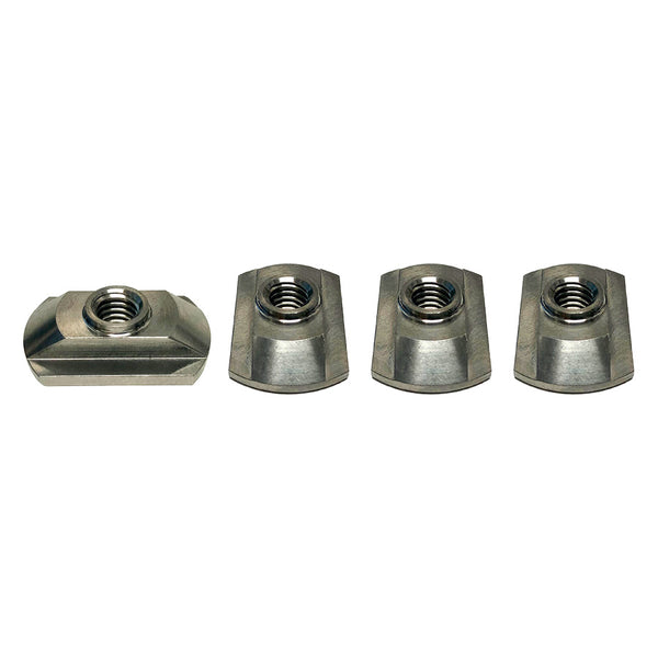 M6 STAINLESS STEEL LOW PROFILE TRACK NUTS - sold by piece