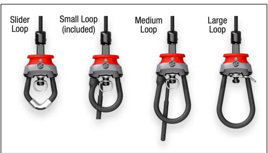 CABRINHA COS LOOP KIT (CHICKEN LOOP W FINGER) FOR KITE BAR