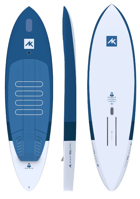 AK NOMAD V2 CARBON DW WING FOIL BOARD 2025 - CLOSEOUT - 115 L