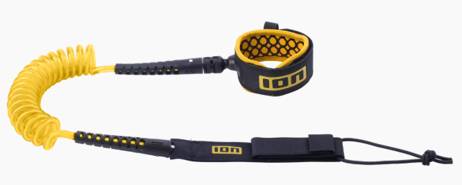 ION / DUOTONE COILED CORE ANKLE LEASH 5'5 WING FOIL