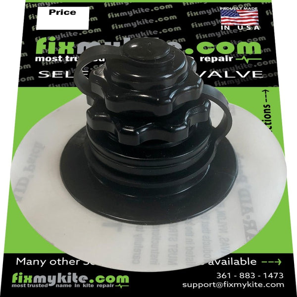 AIRUSH XL BOSTON SCREW INFLATE VALVE + MEGA PATCH + VELCROW