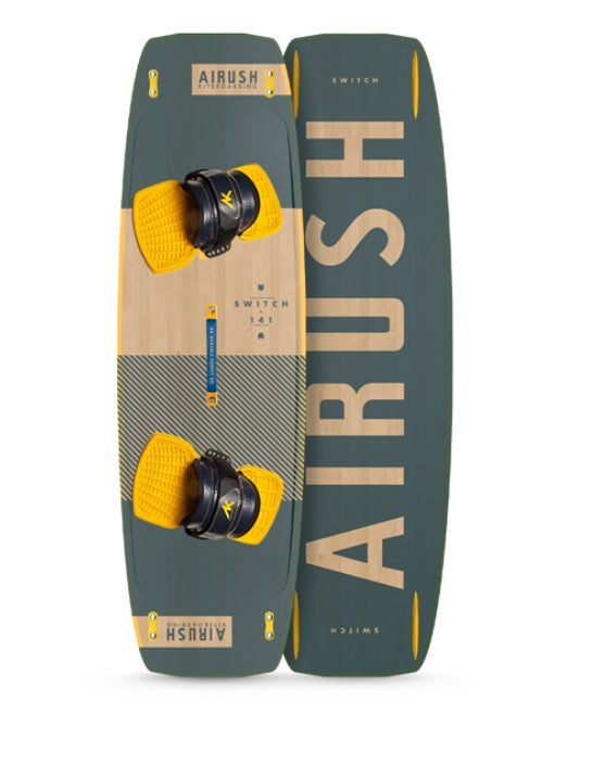 AIRUSH SWITCH V11 COMPLETE KITE BOARD WITH BINDINGS