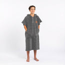 SLOWTIDE CHANGING ROBE PONCHO HEATHER GREY