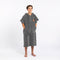 SLOWTIDE CHANGING ROBE PONCHO HEATHER GREY